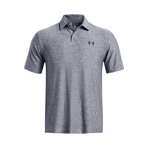 UNDER ARMOUR Under Armour T2G Heren Golfpolo Steel/Black