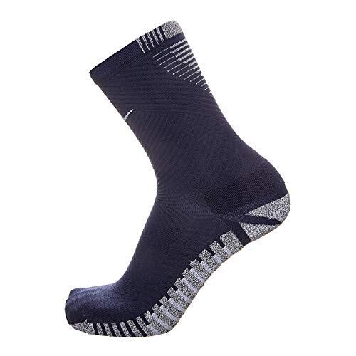 Nike - Chaussettes Nike Grip Strike Light Crew Homme - Bleu (nuit Marine/blanc) - Chaussettes - Blanc|bleu - 11-13 Ans - Decathlon