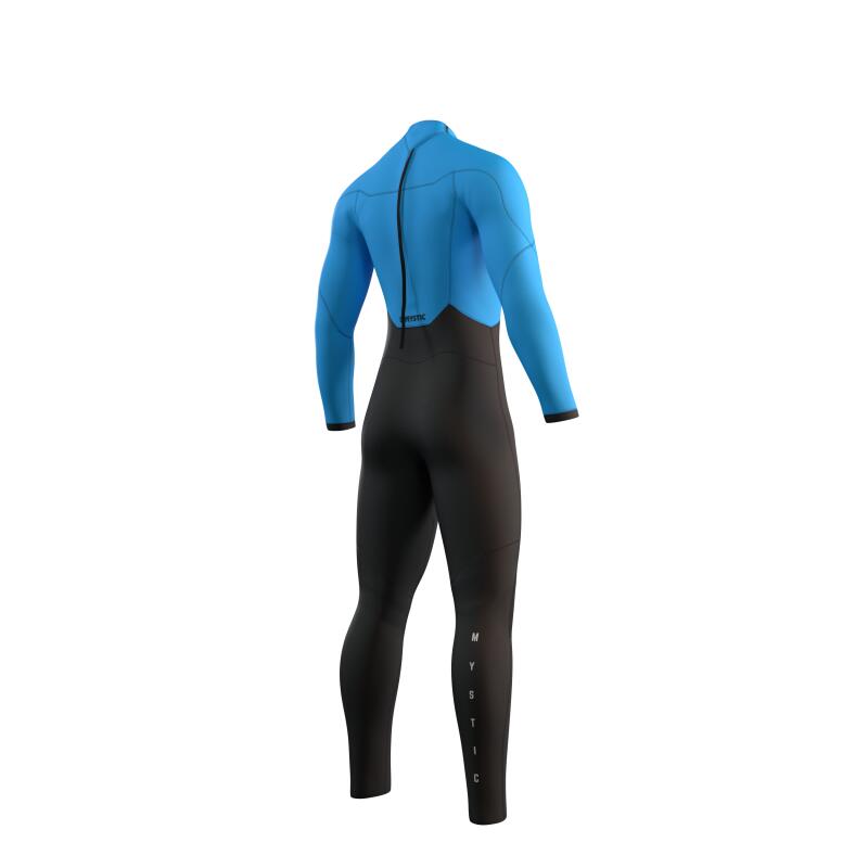 MYSTIC Star Wetsuit 4/3mm Backzipip Blauw 2/5