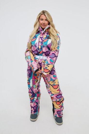 Combinaison de ski - Comic Book Candy Shaped femme