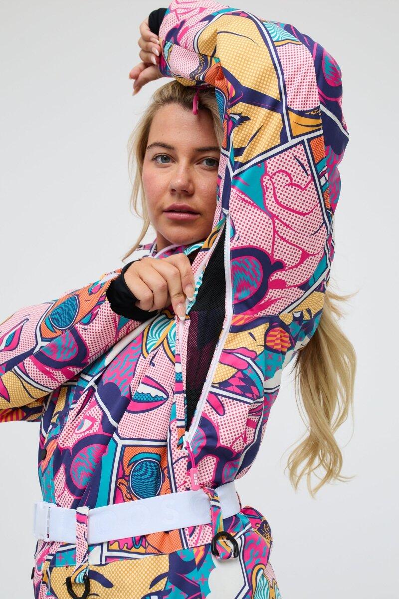 Combinaison de ski - Comic Book Candy Shaped femme 7/7