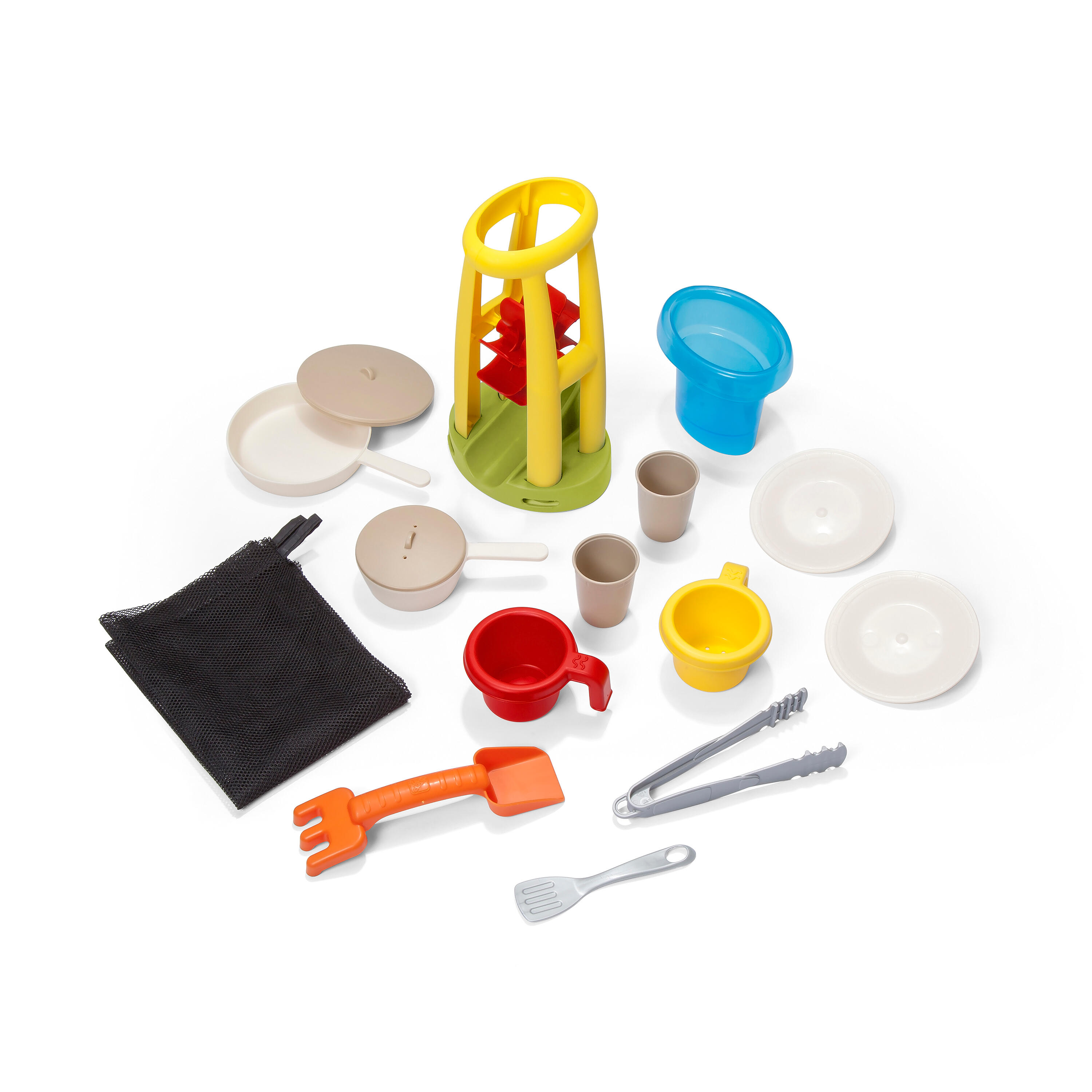 Maisonnette Plastique avec Auvent Vert, All Around 3/7