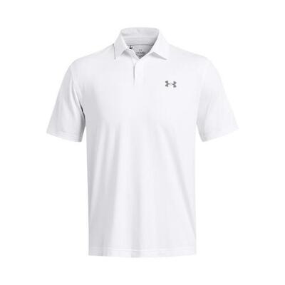 Under armour t2g heren golfpolo white