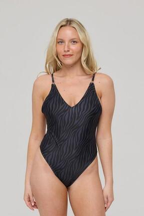 Maillot de bain une pièce Black Tiger