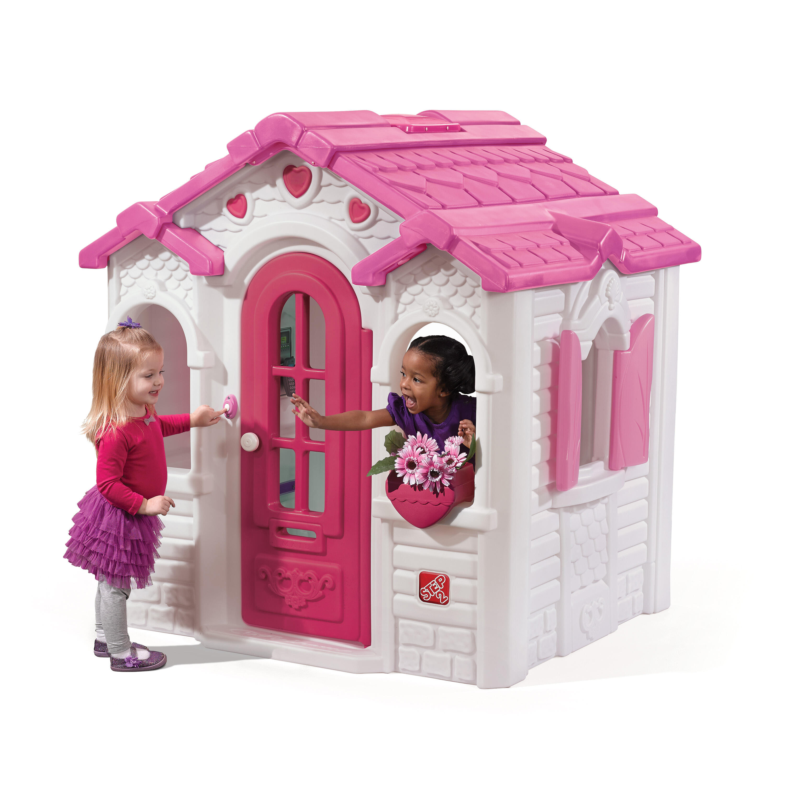 Maisonnette enfant de jardin avec accessories Sweetheart, Rose 3/7