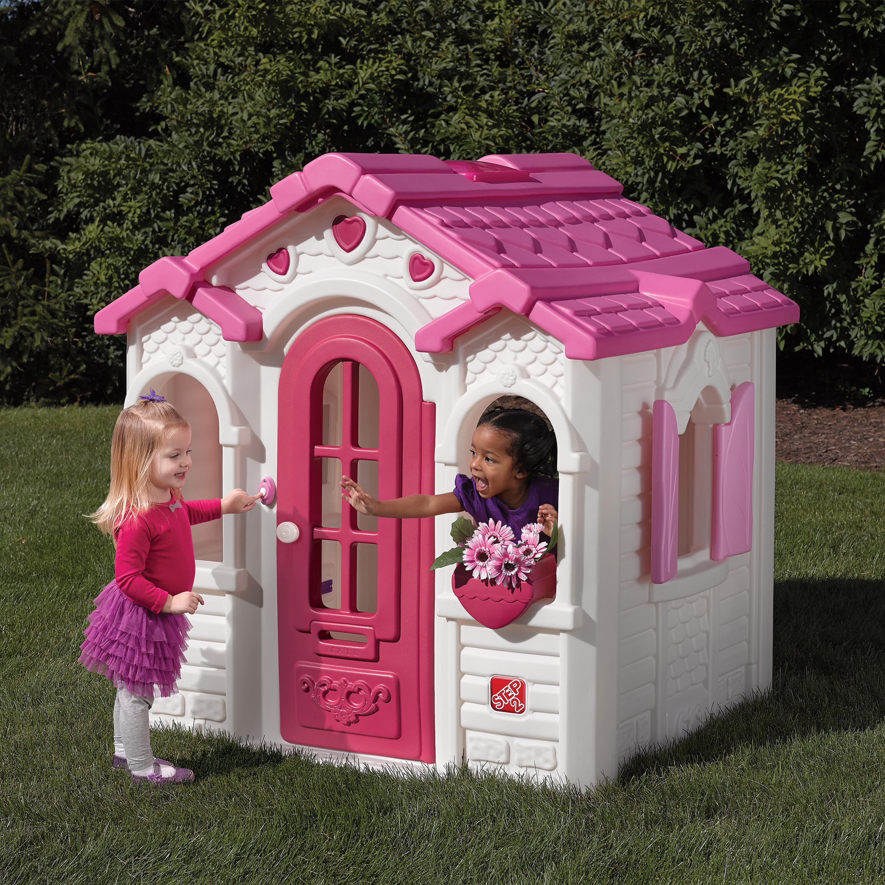 Maisonnette enfant de jardin avec accessories Sweetheart, Rose 4/7