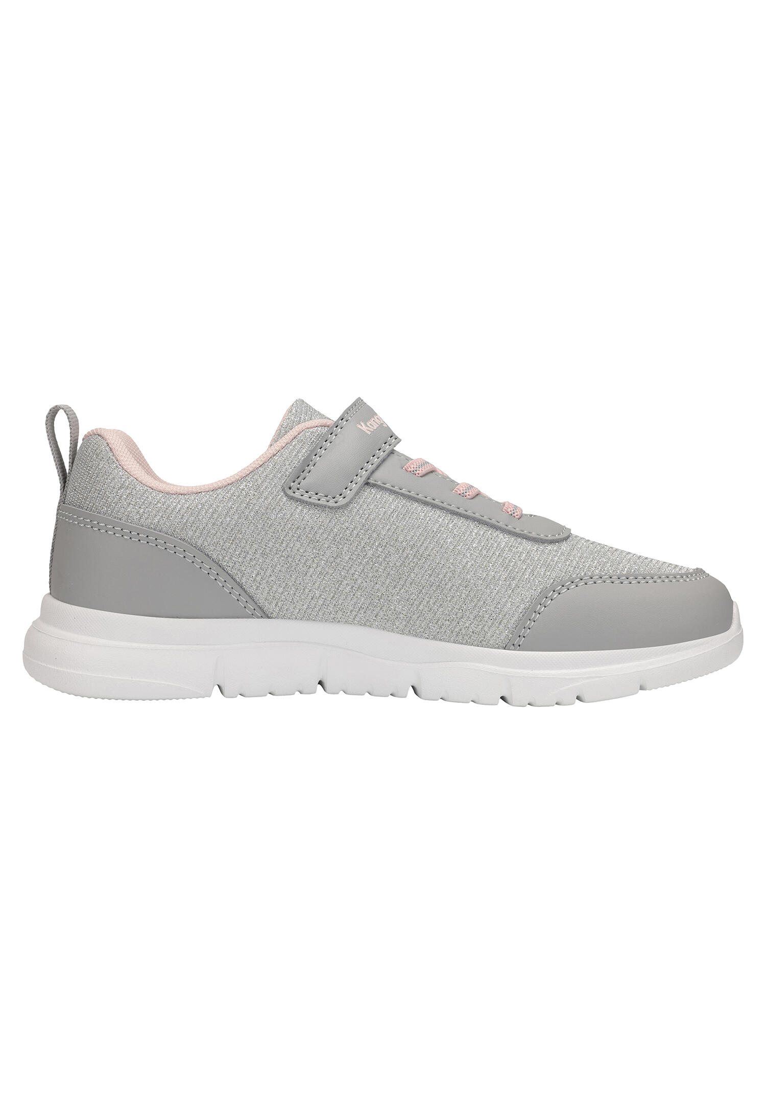 KangaROOS K-ETK ZIG EV Sneaker Kinder Schuhe Unisex 10408 000 2063 grau/rosa 3/7