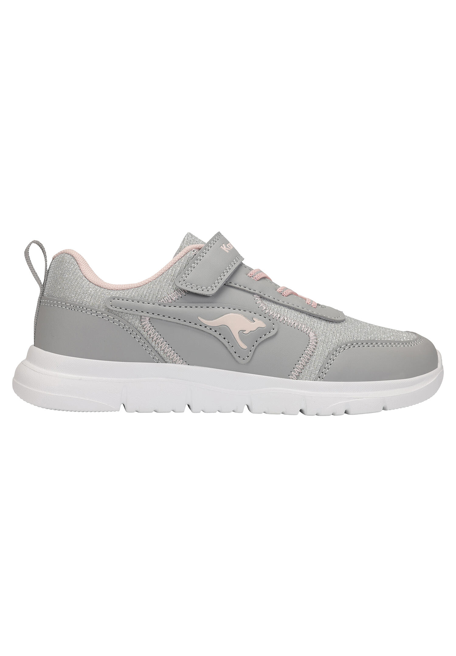KangaROOS K-ETK ZIG EV Sneaker Kinder Schuhe Unisex 10408 000 2063 grau/rosa 2/7