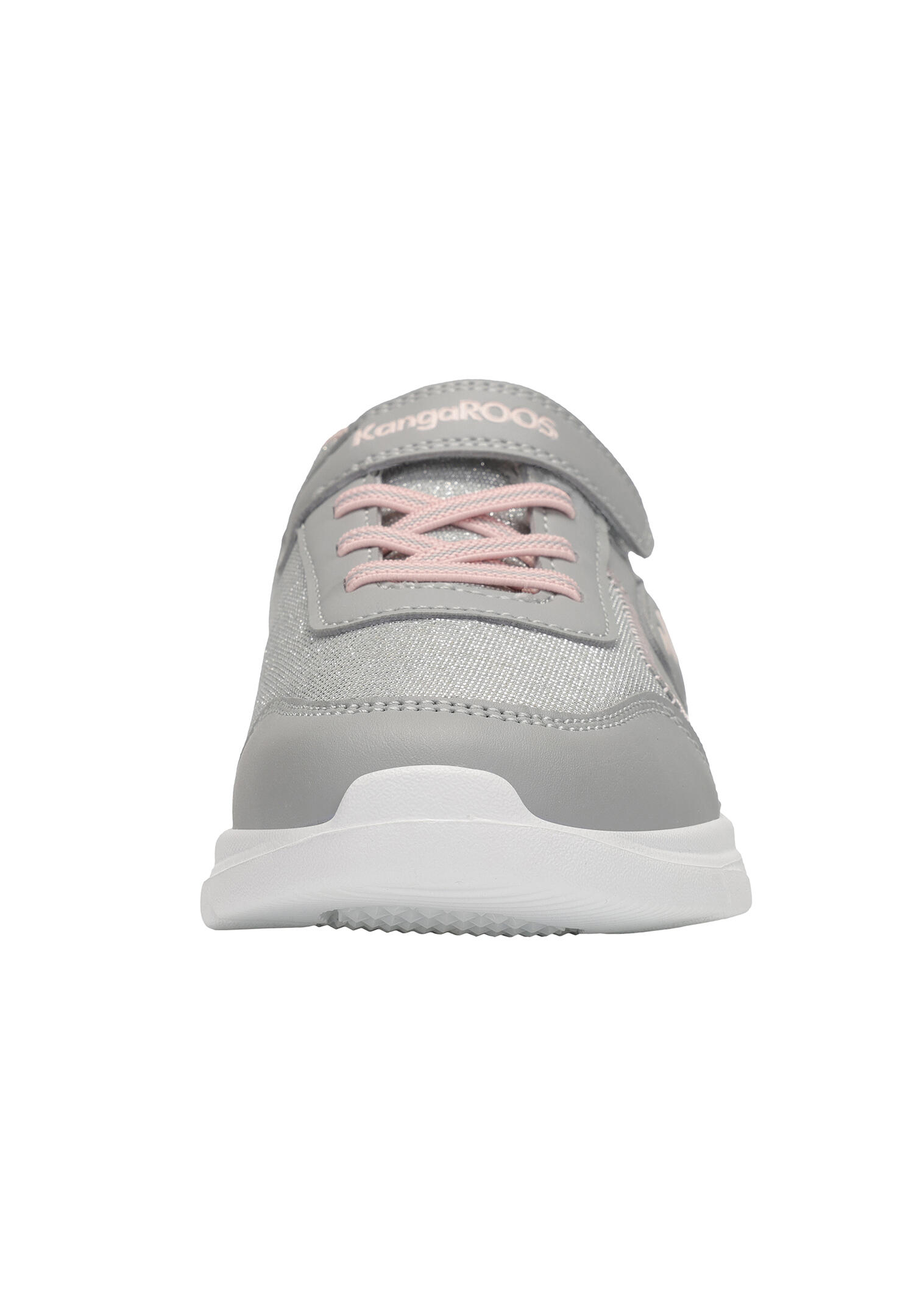 KangaROOS K-ETK ZIG EV Sneaker Kinder Schuhe Unisex 10408 000 2063 grau/rosa 4/7