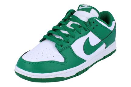 Nike Dunk Low Retro - Baskets basses vertes et blanches