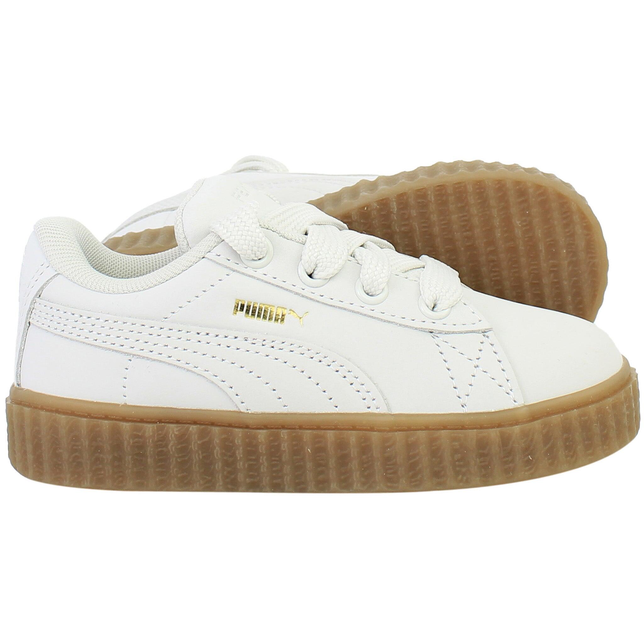 Puma x Rihanna Fenty Creeper Phatty Kids White Trainers PUMA