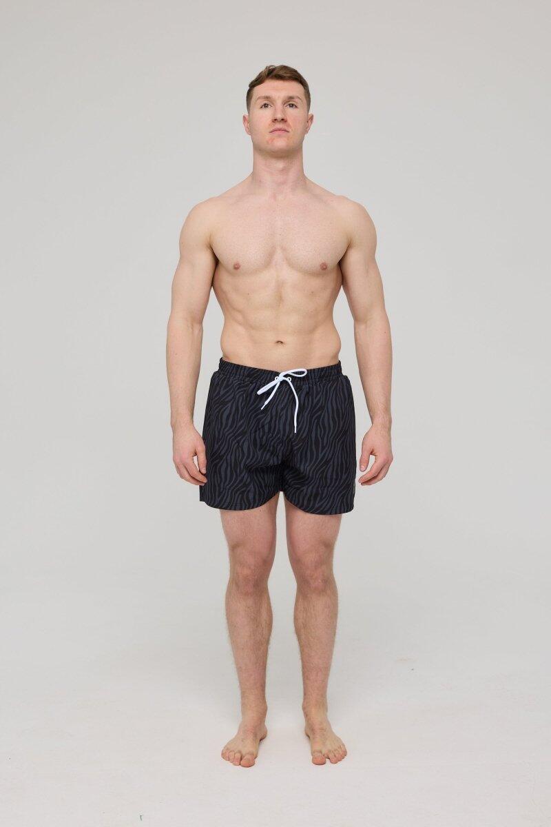 Homme Natation Short de Bain Black Tiger 2/6