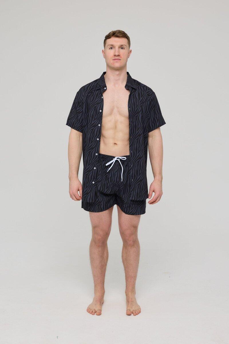 Homme Natation Short de Bain Black Tiger 4/6