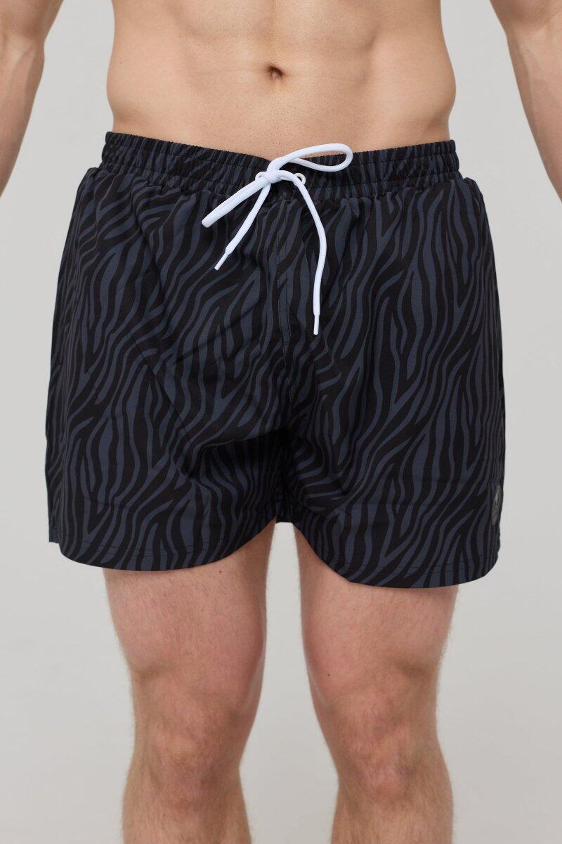 Homme Natation Short de Bain Black Tiger 1/6
