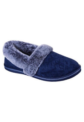 Skechers Damen Cozy Campfire - TEAM TOASTY Hausschuhe Pantoffeln 32777 Blau