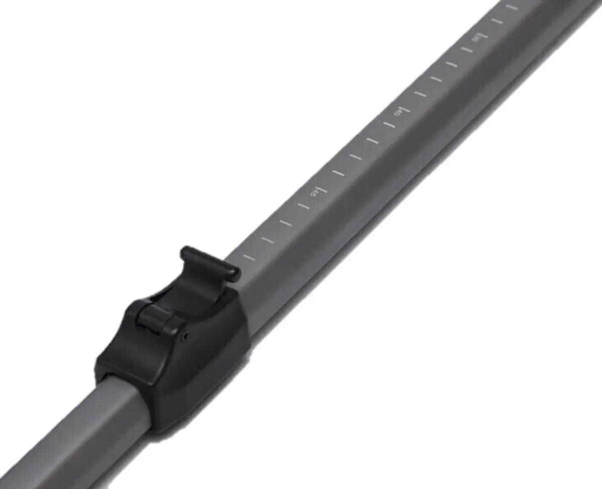 Angelkescher 260cm Crosspower Landing Net 2 teilig Tele Kescher gummiertes Netz 4/4