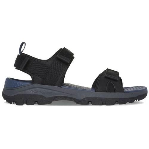 Sandale drumeţie 205112blk pentru vară negri bărbătești