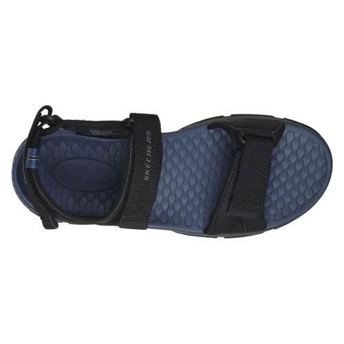 Sandale drumeţie 205112blk pentru vară negri bărbătești