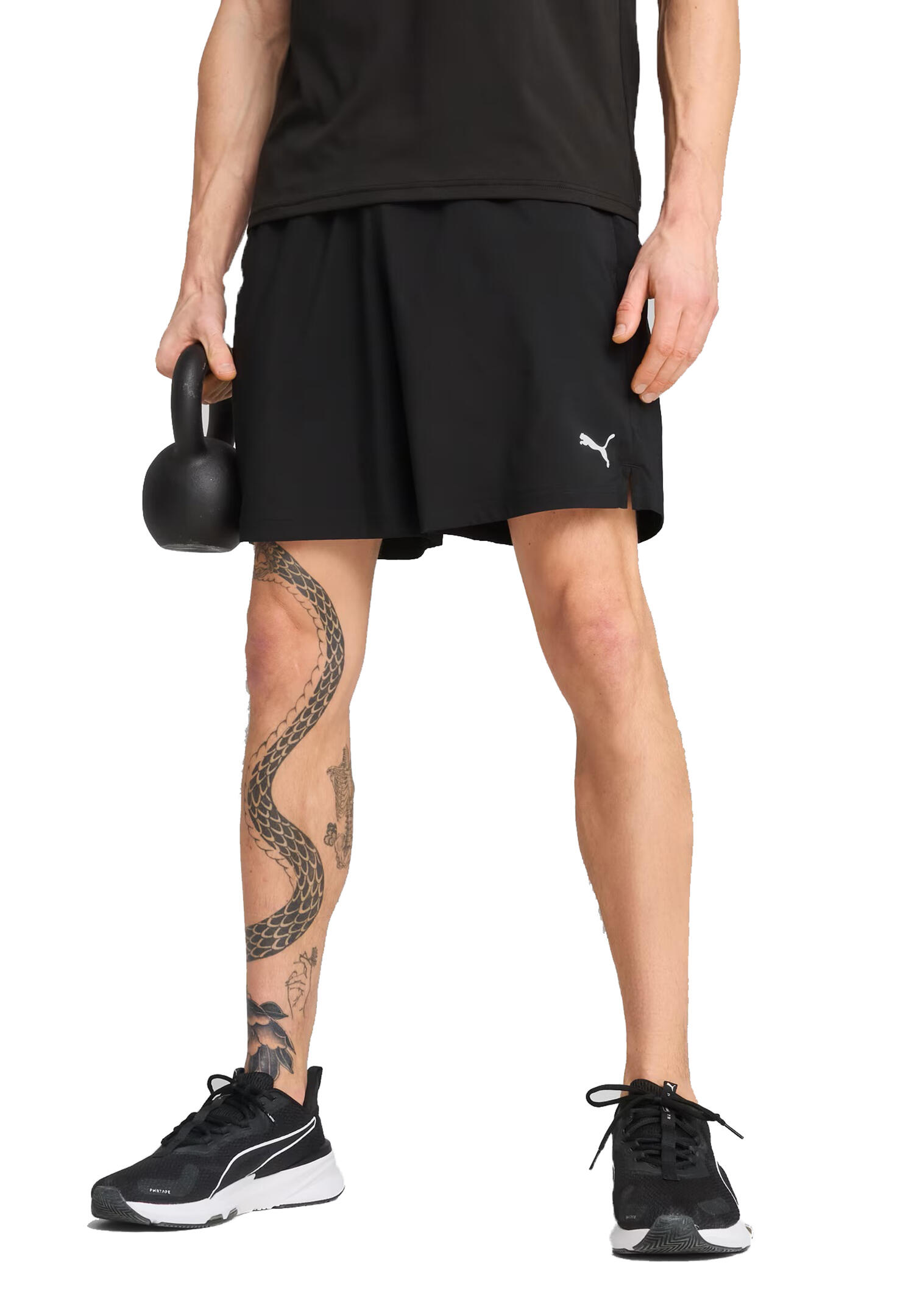 PUMA Herren TAD Essentials 7 Woven Shorts Trainingshose Pants 689339 Schwarz 2/4