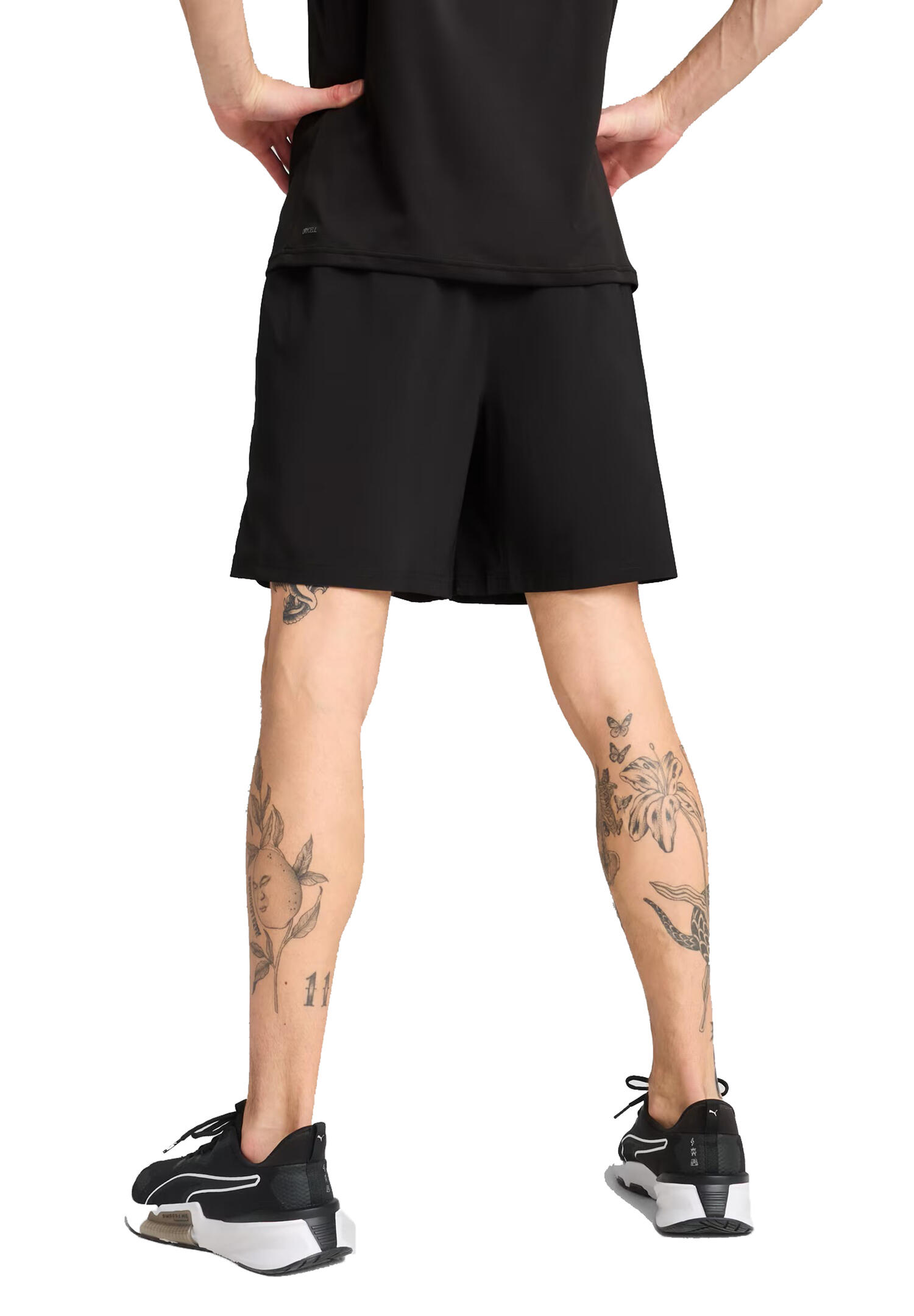 PUMA Herren TAD Essentials 7 Woven Shorts Trainingshose Pants 689339 Schwarz 3/4