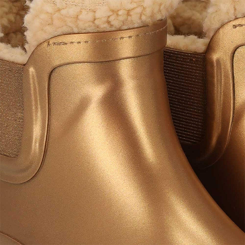 Chelsea Gummistiefel für Kinder - Unisex - Kunstfellfutter - 100% Gummi 3/4
