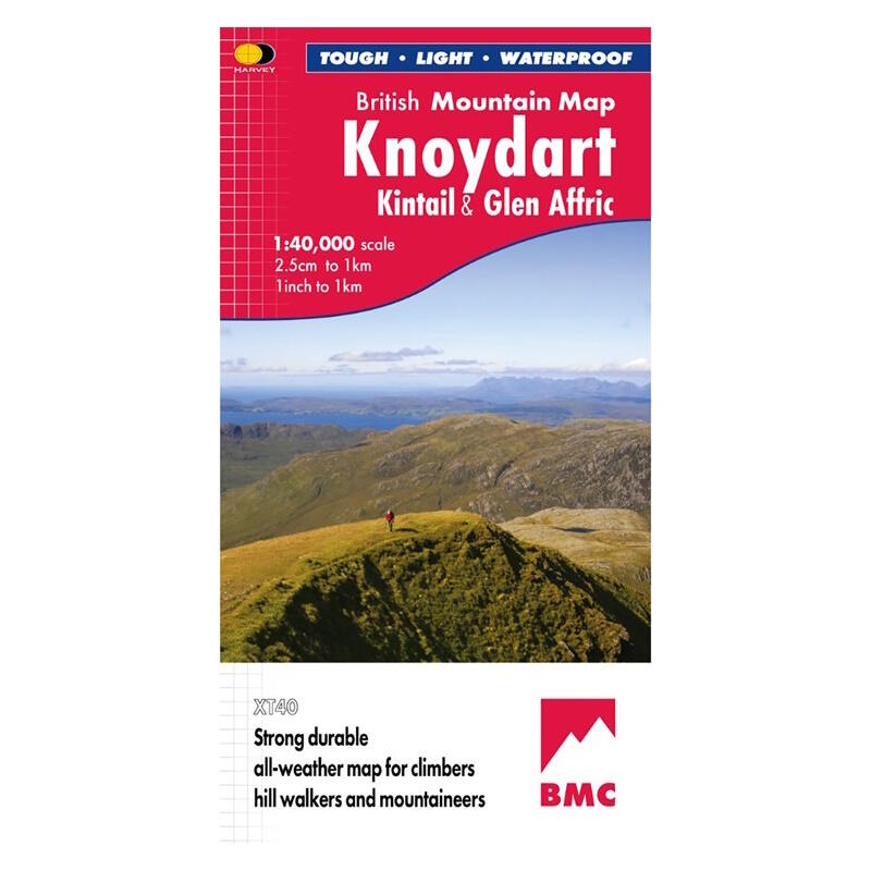 HARVEY MAPS British Mountain Map - Knoydart