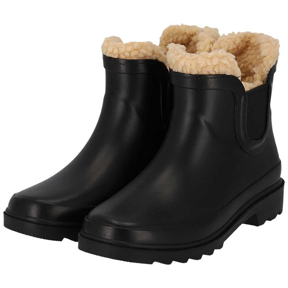 XQ FOOTWEAR Chelsea Gummistiefel für Kinder - Unisex - Kunstfellfutter - 100% Gummi