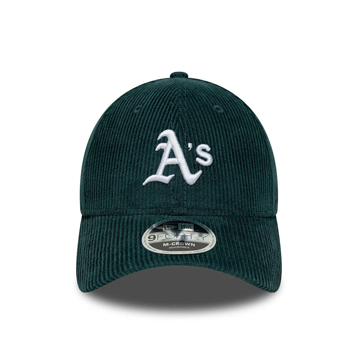 New Era 9FORTY M-Crown Cord Cap Oakland Athletics MLB green 2/4