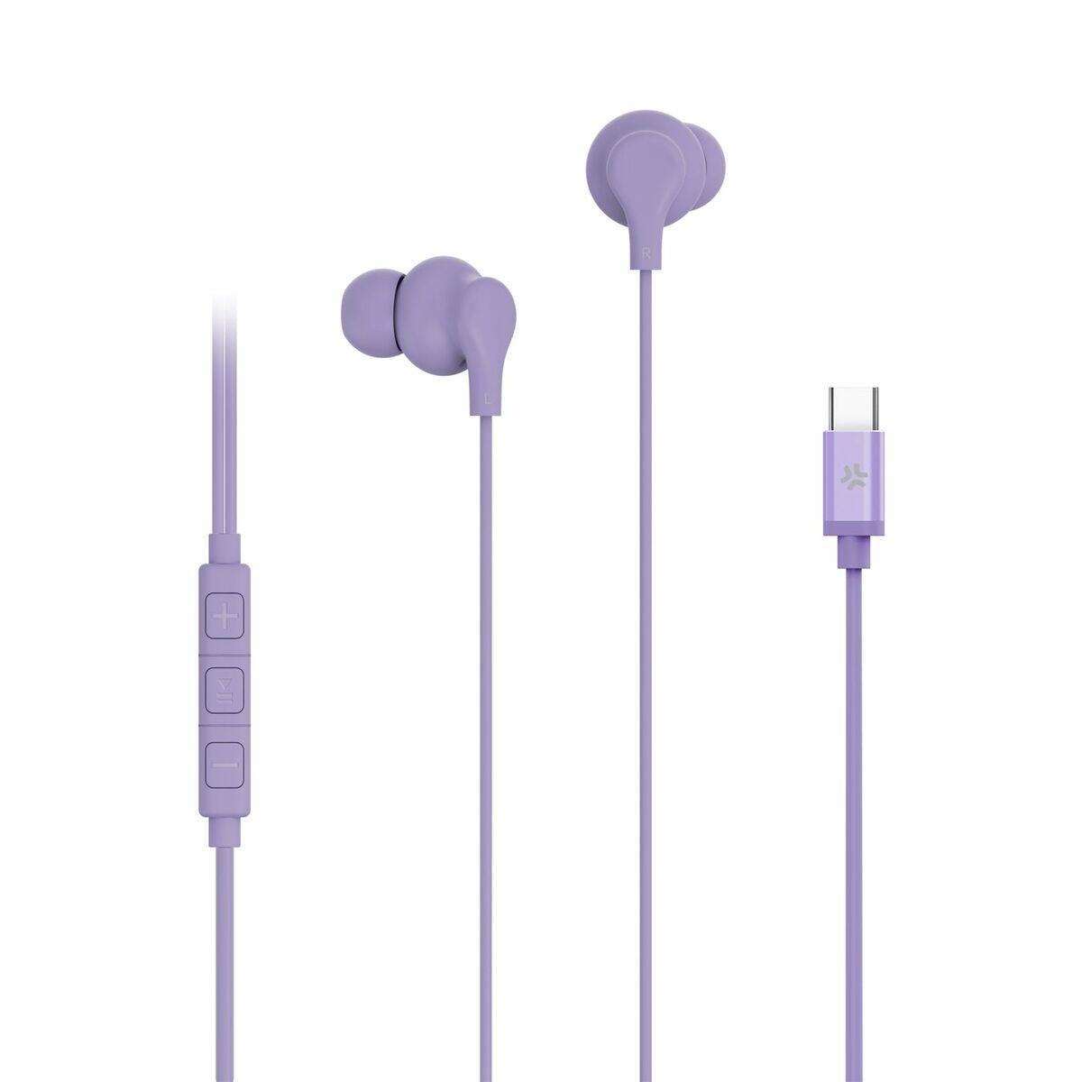 Auriculares Celly UP1600TYPECVL 1/2