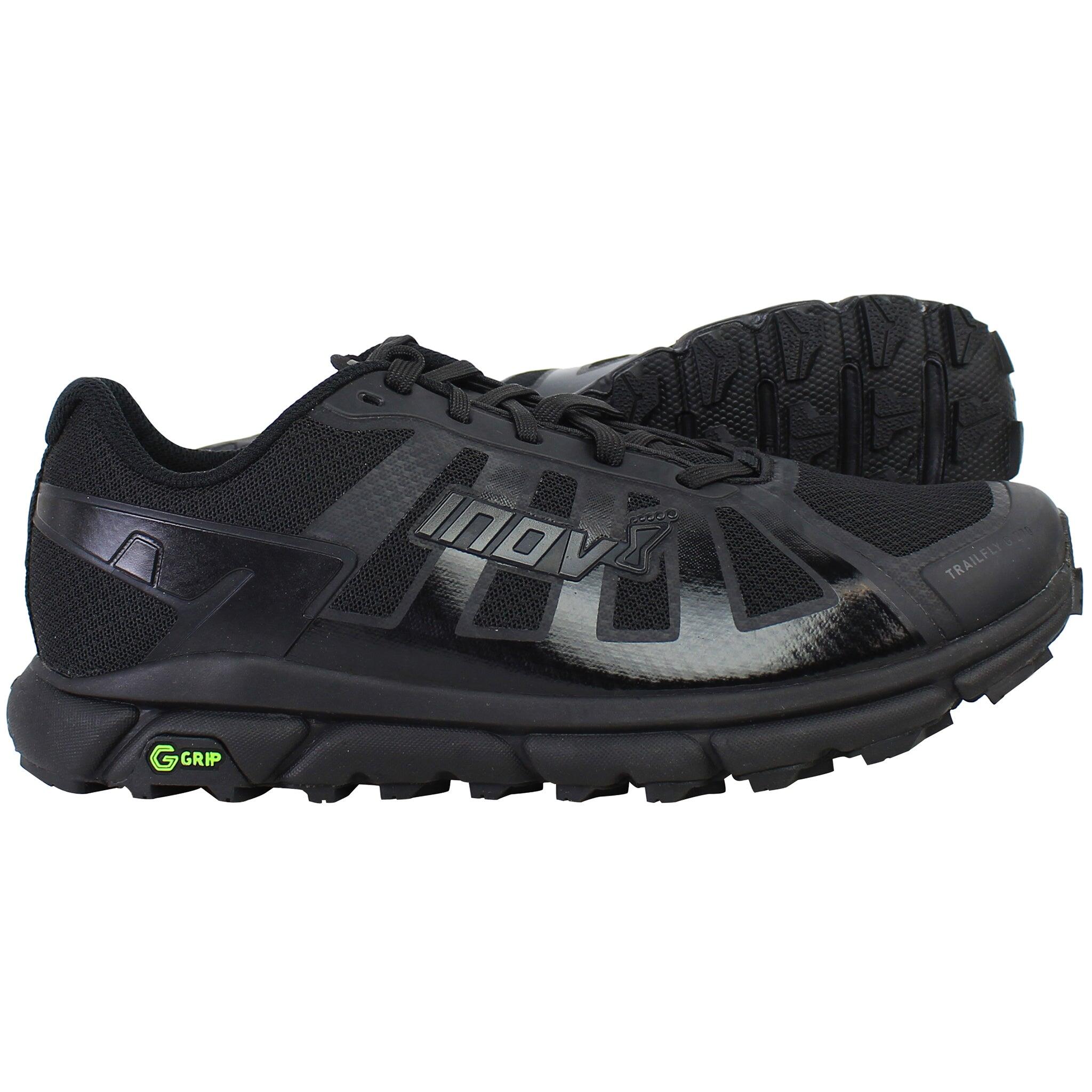 Inov-8 Trailfly G 270 Mens Black Running Shoes INOV Decathlon