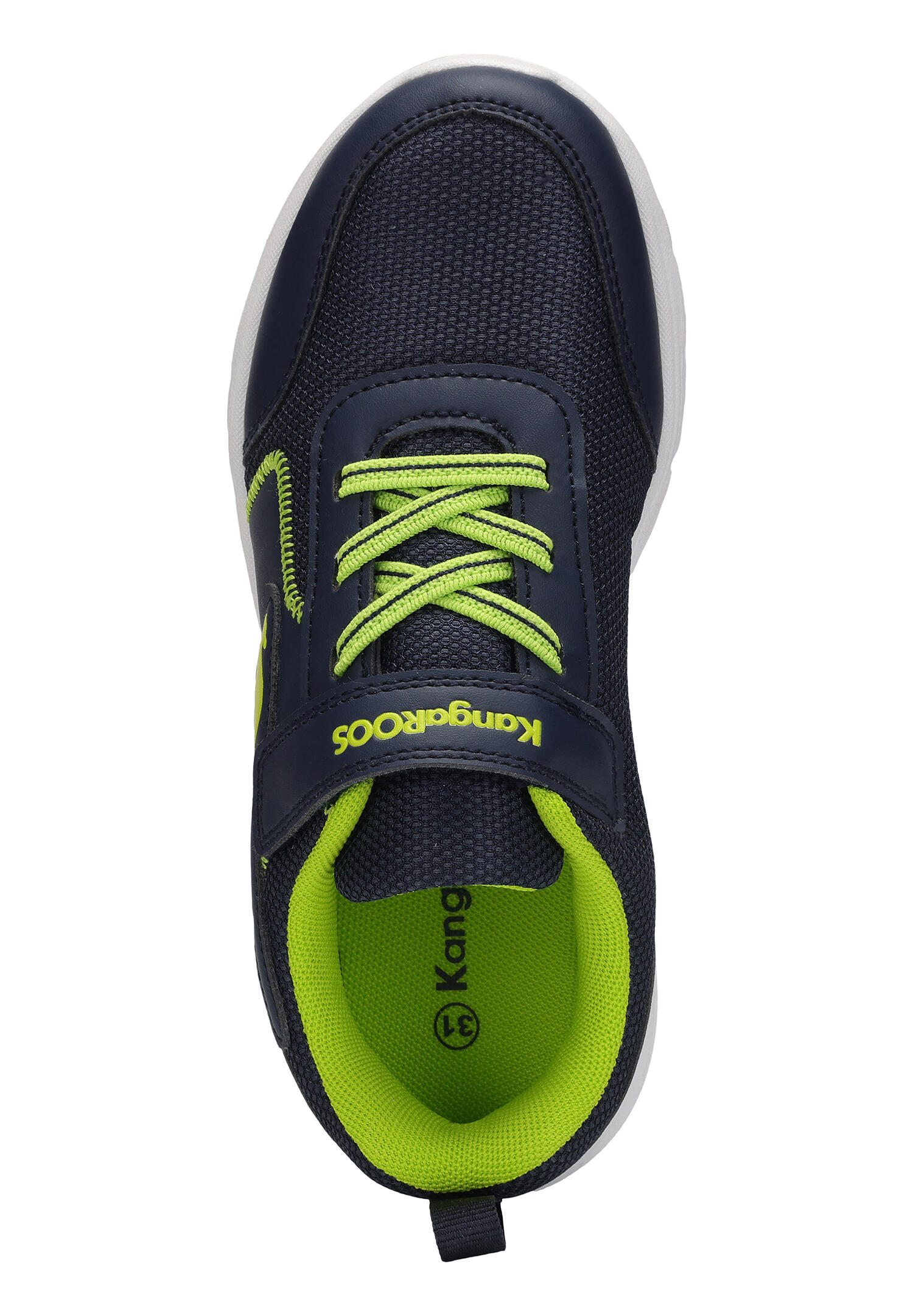 KangaROOS K-ETK ZIG EV Sneaker Kinder Schuhe Unisex 10408 000 4054 blau/grün 6/7