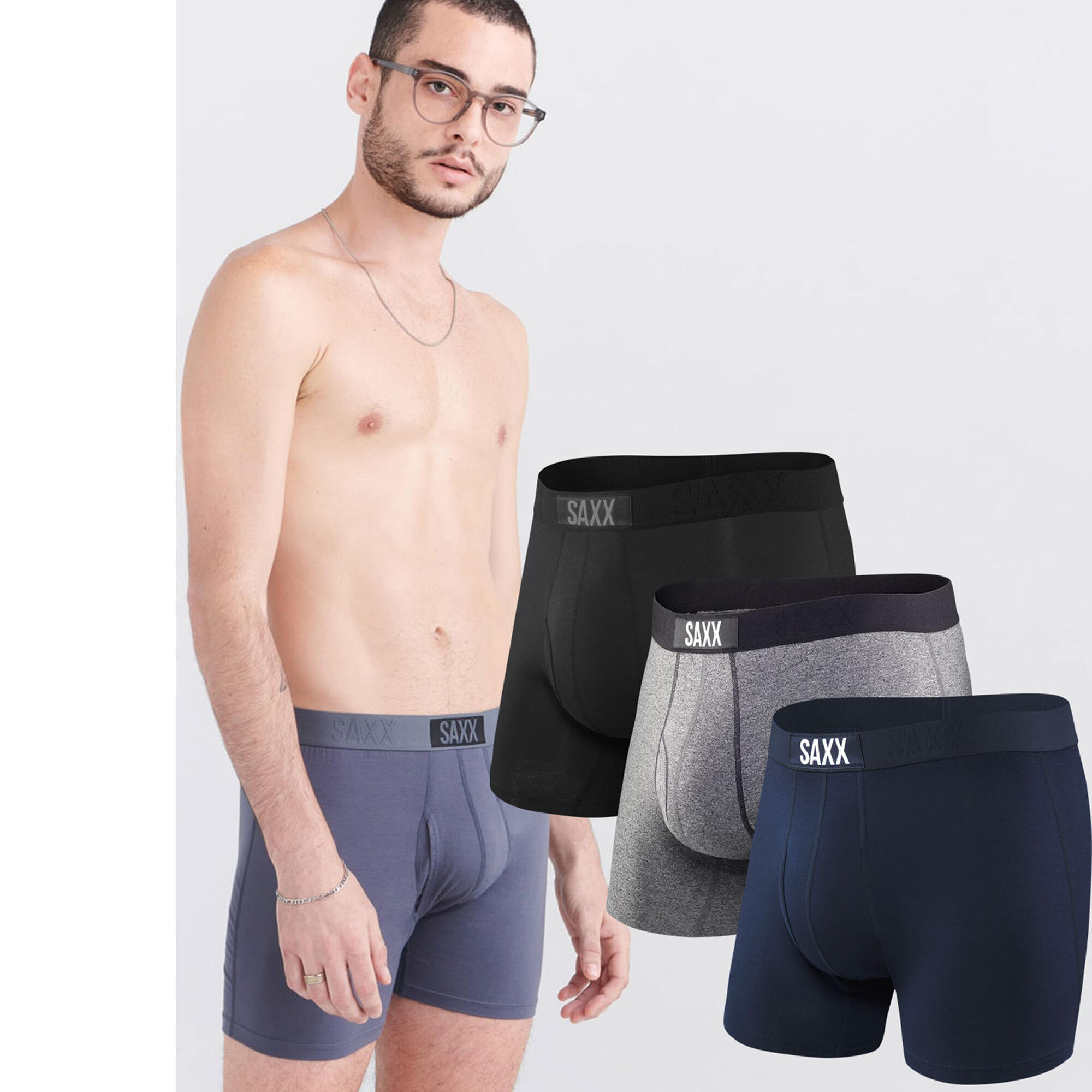 Men's SAXX Ultra Classic Boxers 3-Pair Pack 2/6