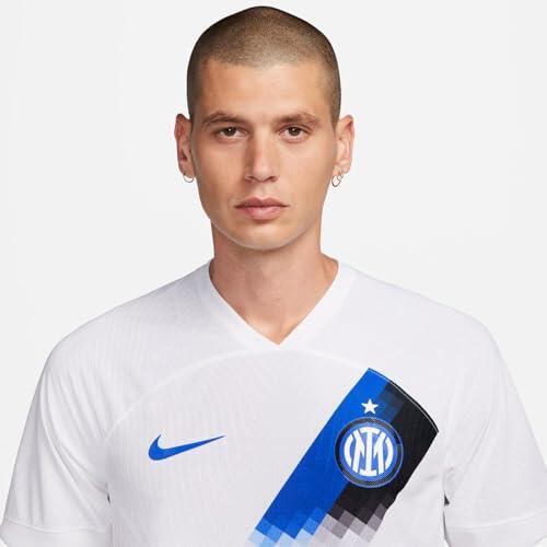 Nike Heren Inter Milaan Dri-FIT Sportshirt - Wit/Lyonblauw 2/6