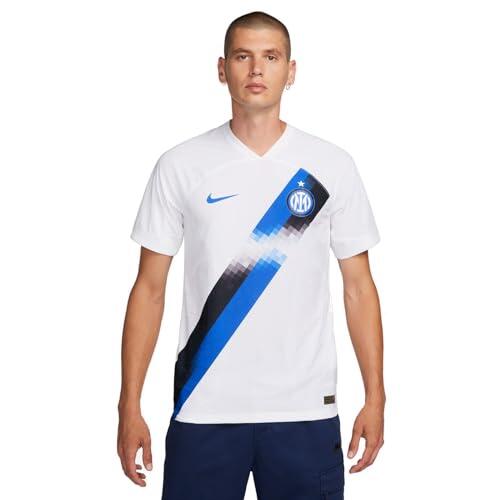 Nike - Maillot De Sport Nike Homme Inter De Milan Dri-fit - Blanc/bleu Lyon - Survêtement De Sudation - Blanc|bleu|multicolore - S - Decathlon