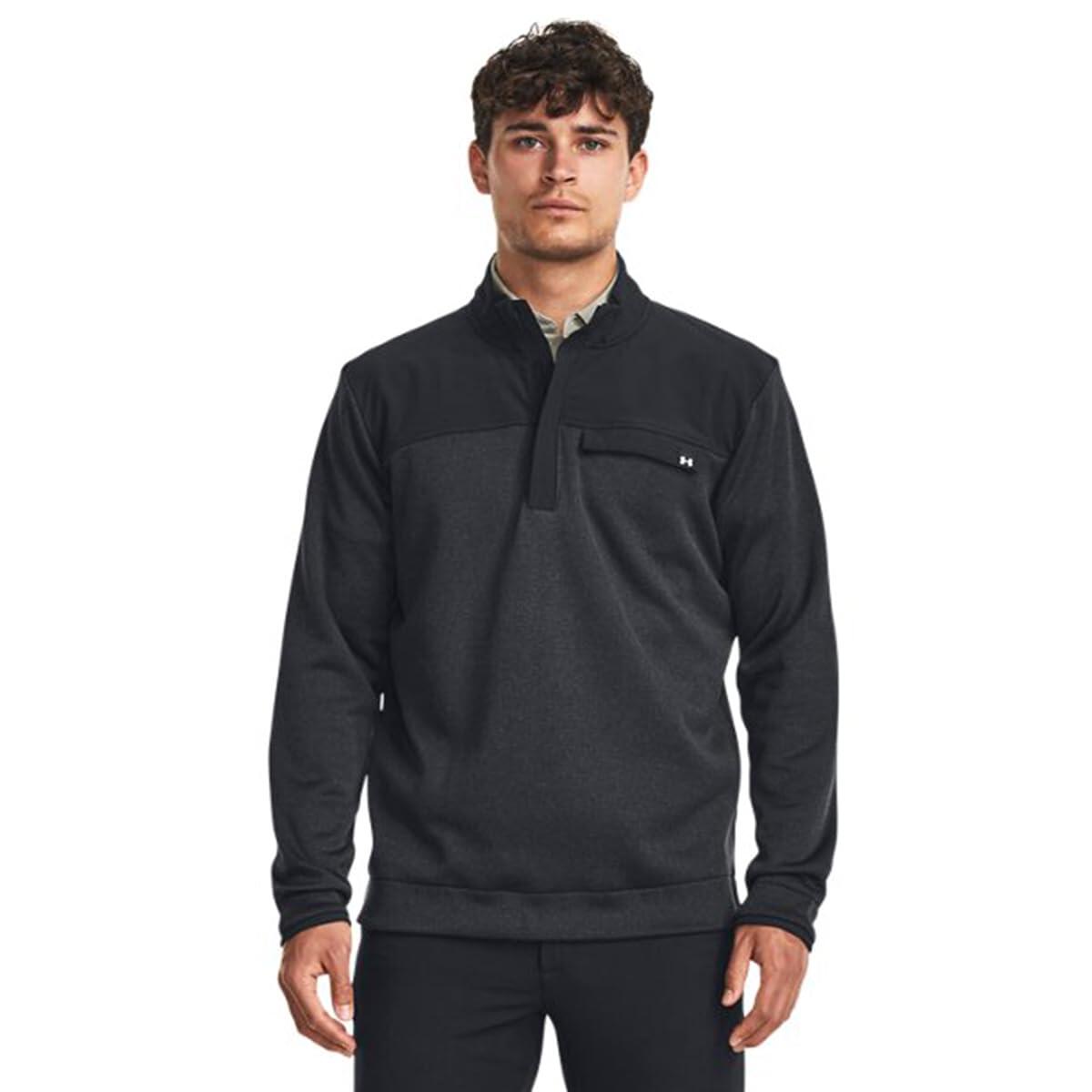 Under Armour - Under Armour Sweater Fleece Hz Noir - Polaire - Blanc - Decathlon
