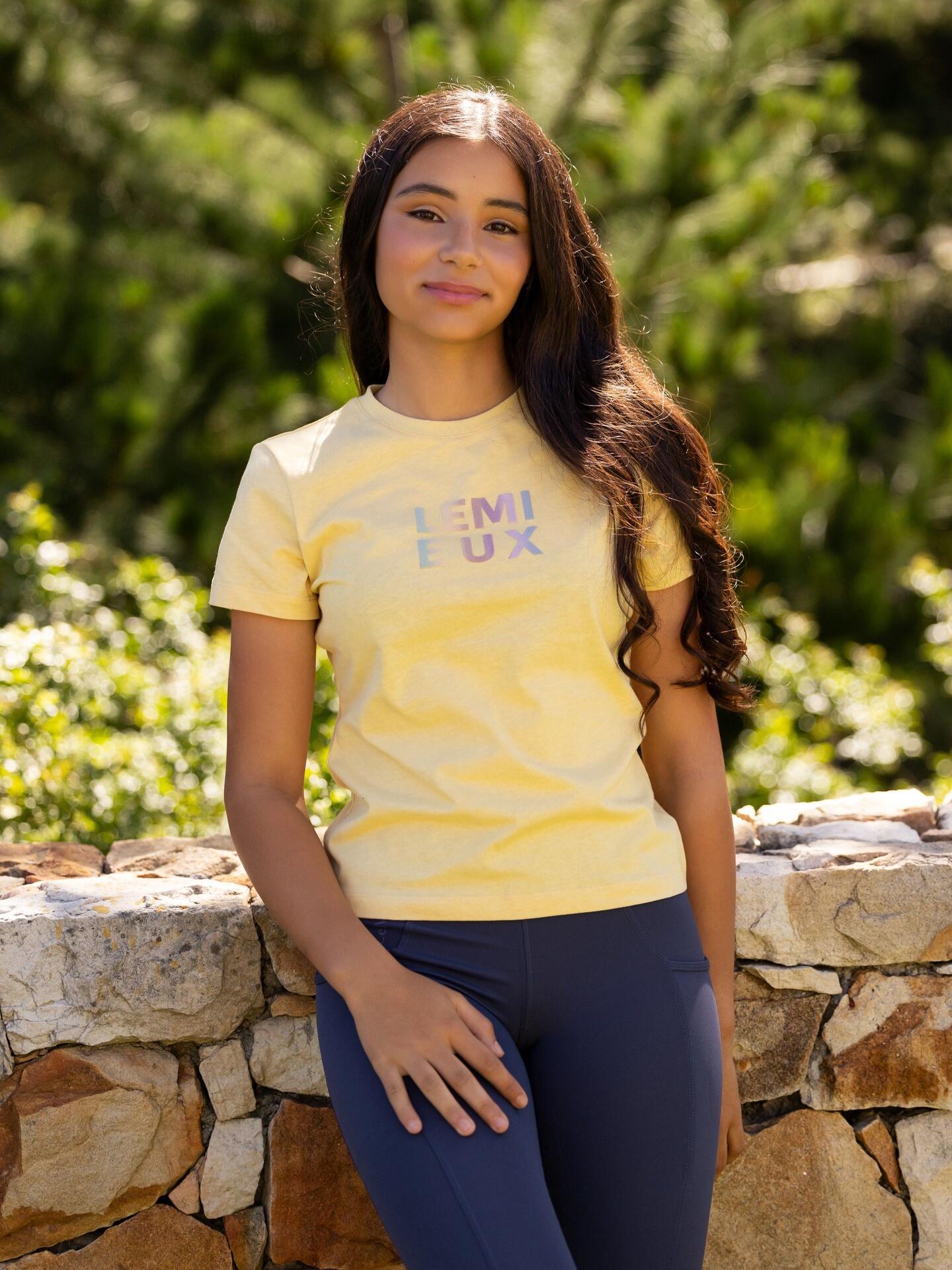 Lemieux Ariane T-shirt Yr Kids Geel - 5/7