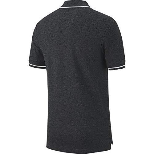 Polo Dri-FIT per Bambini Nike - Grigio Scuro/ Bianco 3/5
