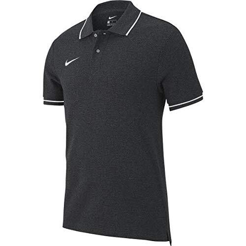 Polo Dri-FIT per Bambini Nike - Grigio Scuro/ Bianco 4/5