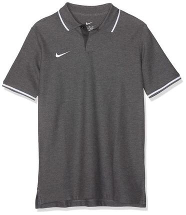 Polo Nike Club19 SS pour Enfants - Anthracite/Blanc - XL