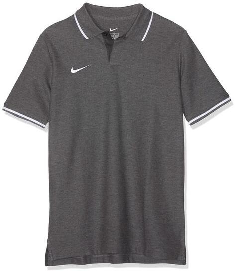 Polo Nike Club19 SS pour Enfants - Anthracite/Blanc - XL