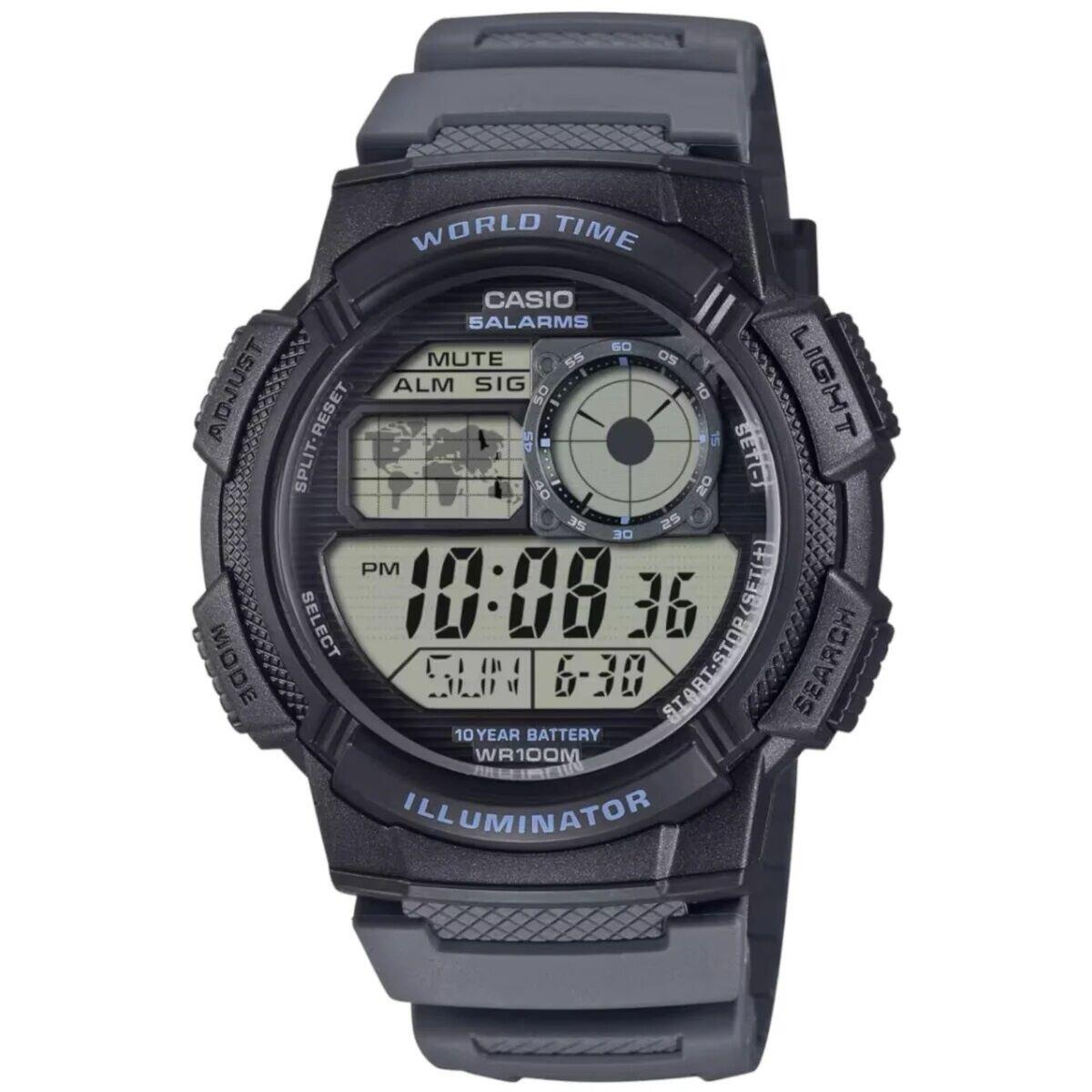 Casio Relógio Masculino Ae-1000W-8Avef Homem Multicolorido da Decathlon
