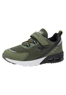 KangaROOS KX-ARG EV Sneaker Jugendliche Schuhe Unisex 10039 000 grün/schwarz