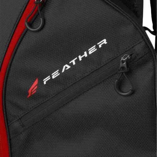 Borsa da golf Wilson Feather Grey Red 4/4