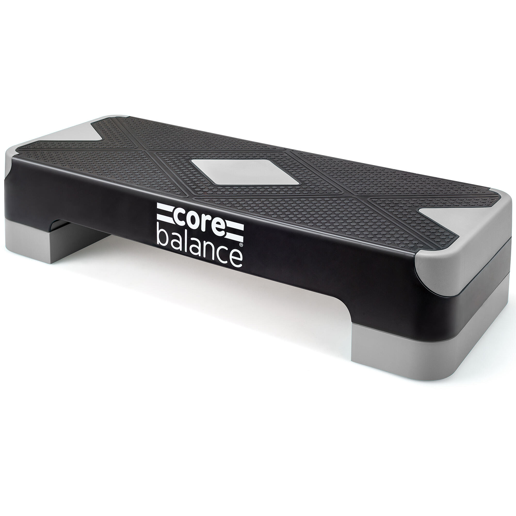 Aerobic Stepper Platform Adjustable Exercise Step Board 2 Level Core ...