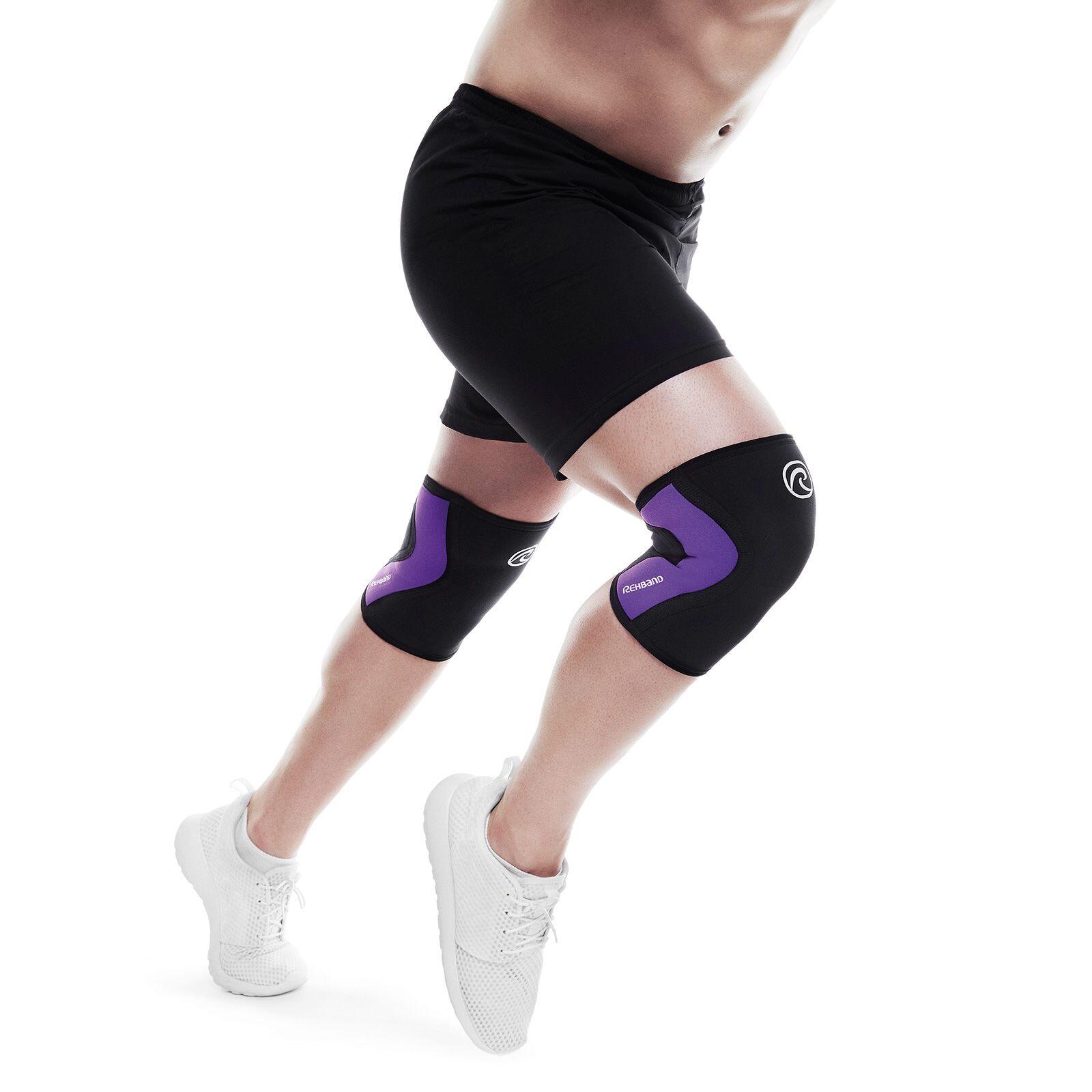 Rehband RX Knee Sleeve 3mm | Kniebandage Ausdauersport, Laufen, Joggen 3/4