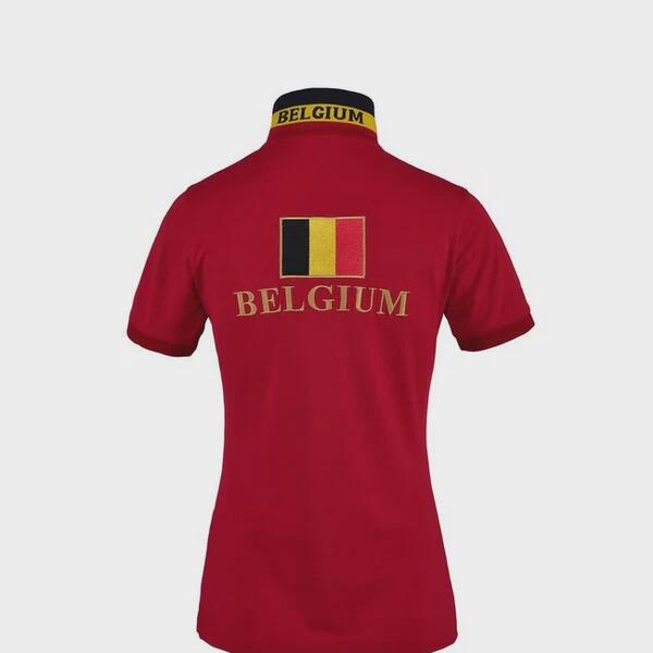 KINGSLAND Kingsland Eupen Equibel Dames Polo Pique Rood