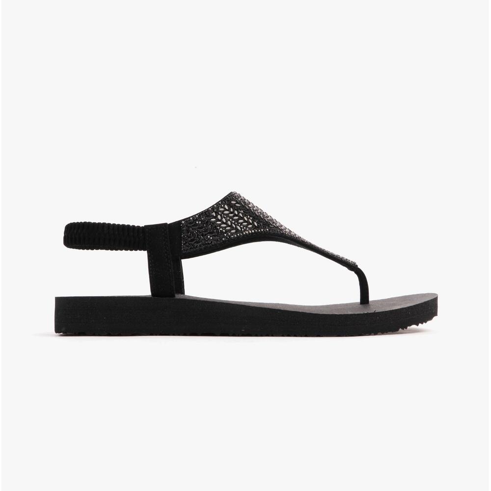 SKECHERS Meditation - Glamorous Muse Womens Slip On Sandals