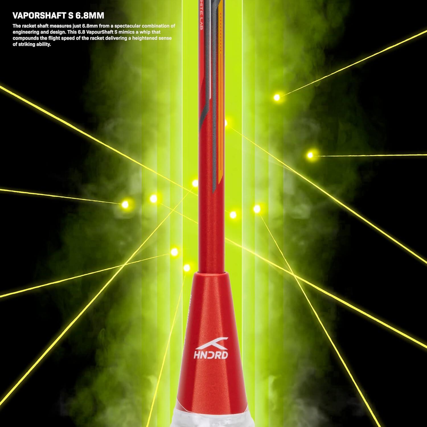 N-ERGY 80 Carbon-Badmintonschläger Besaitet für Fortgeschrittene 3/6