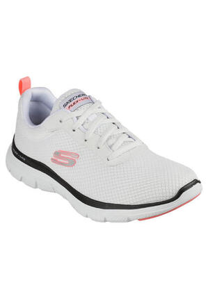 Baskets Skechers Flex Appeal 4.0-brilliant Vie, Blanc, Femmes