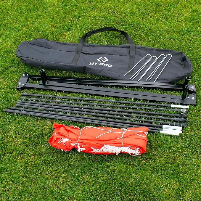 Hy-Pro Porta Calcio Pieghevole 1,8 X 1,2 M - Kit Portatile Con Borsa Da Trasporto E Picchetti Di Sicurezza - 3